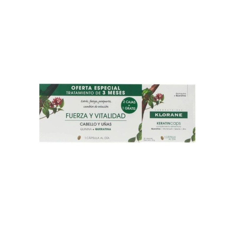 KLORANE TRIO KERATINCAPS 3X30CAPS