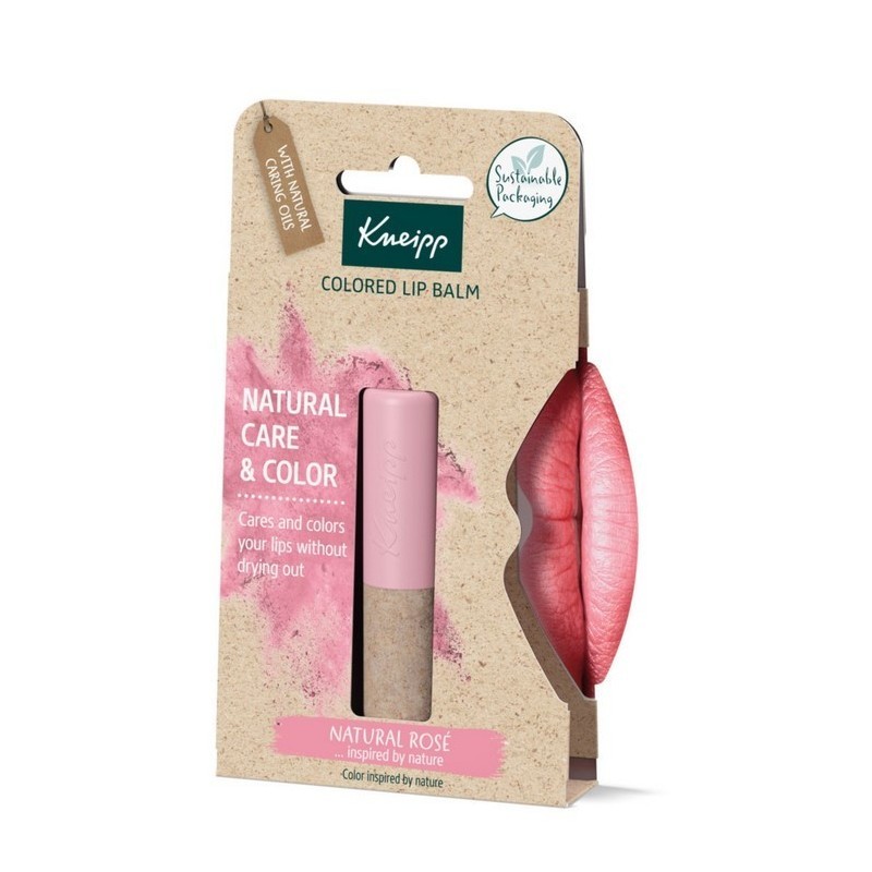 KNEIPP BALSAMO LABIAL COLOR NATURAL ROSA 3,5 G