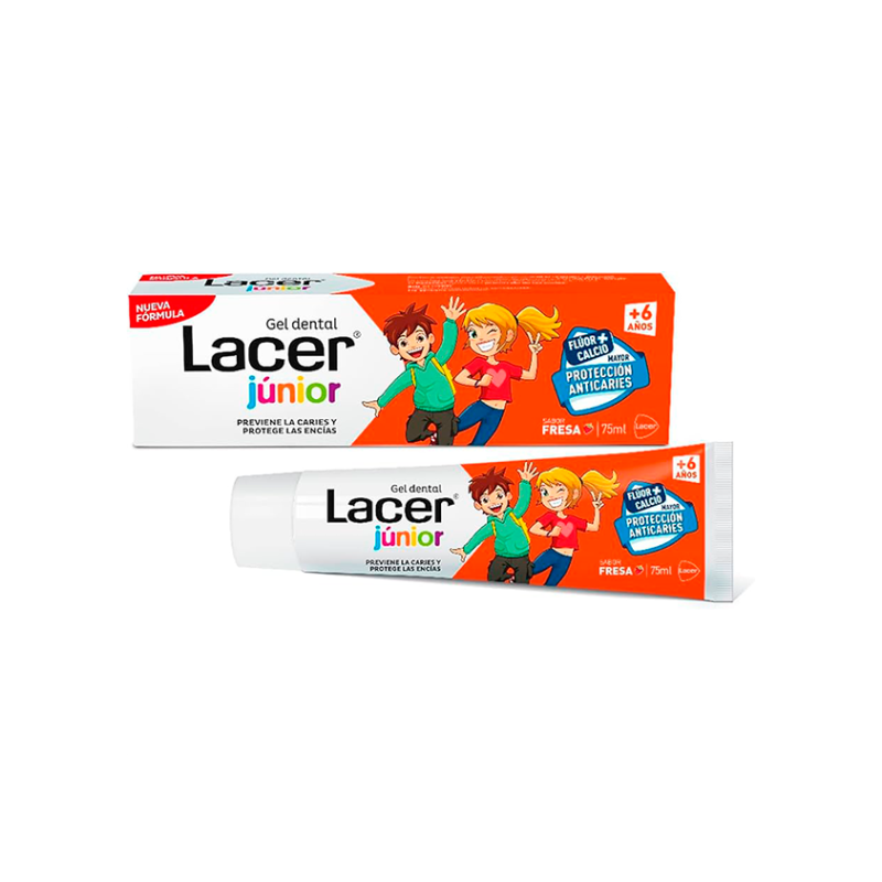 LACER JUNIOR GEL DENTAL  FRESA 75 ML