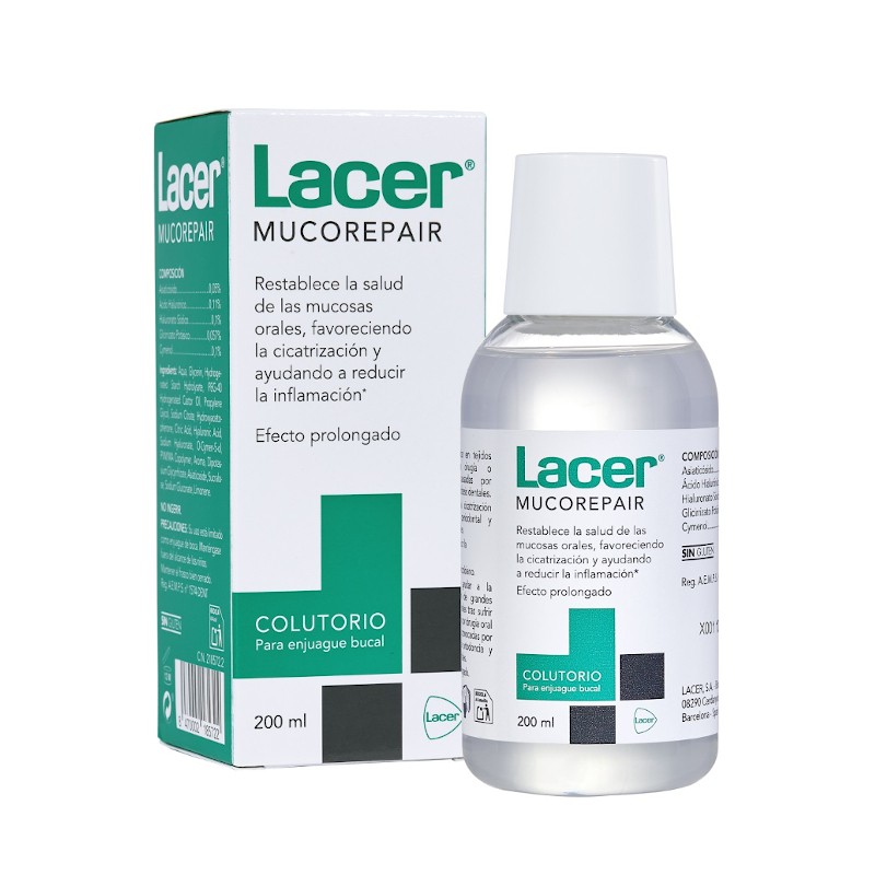 LACER MUCOREPAIR COLUTORIO 1 ENVASE 200 ML