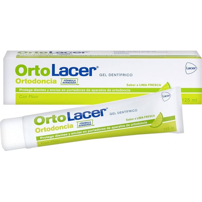 LACER GEL ORTODONCIA ORTOLACER GEL LIMA FRESCA 125 ML