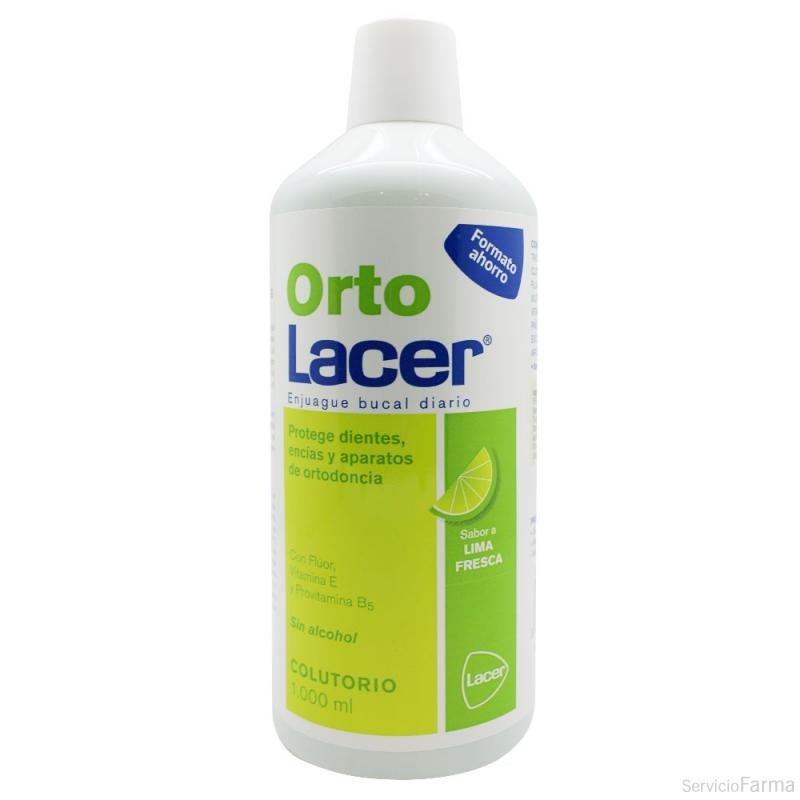 LACER COLUTORIO ORTOLACER SABOR LIMA FRESCA 1000 ML