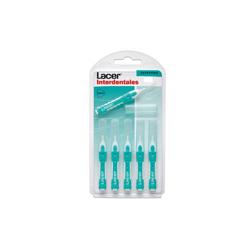 LACER CEPILLO INTERDENTAL EXTRAFINO 6 UNIDADES