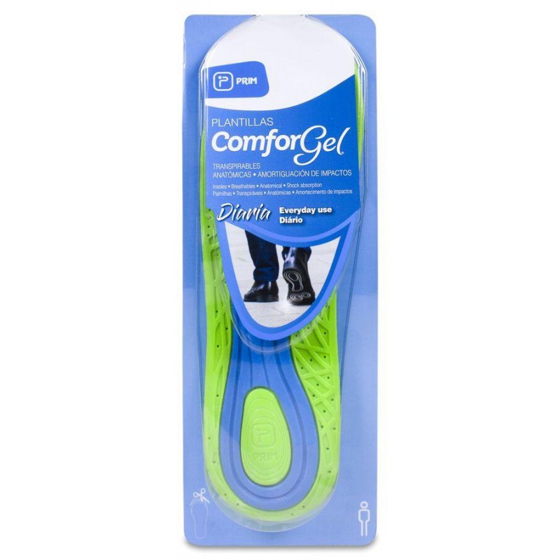 PRIM PLANTILLAS COMFORGEL USO DIARIO 40/46 HOMBRE 2 U