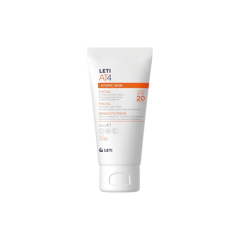 LETI AT4 SPF20 FACIAL 50 ML