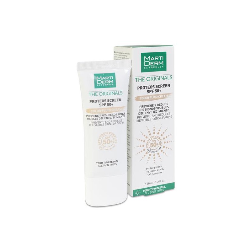 MARTIDERM PROTEOS SCREEN SPF 50+ FLUID CREAM COLOR 40 ML