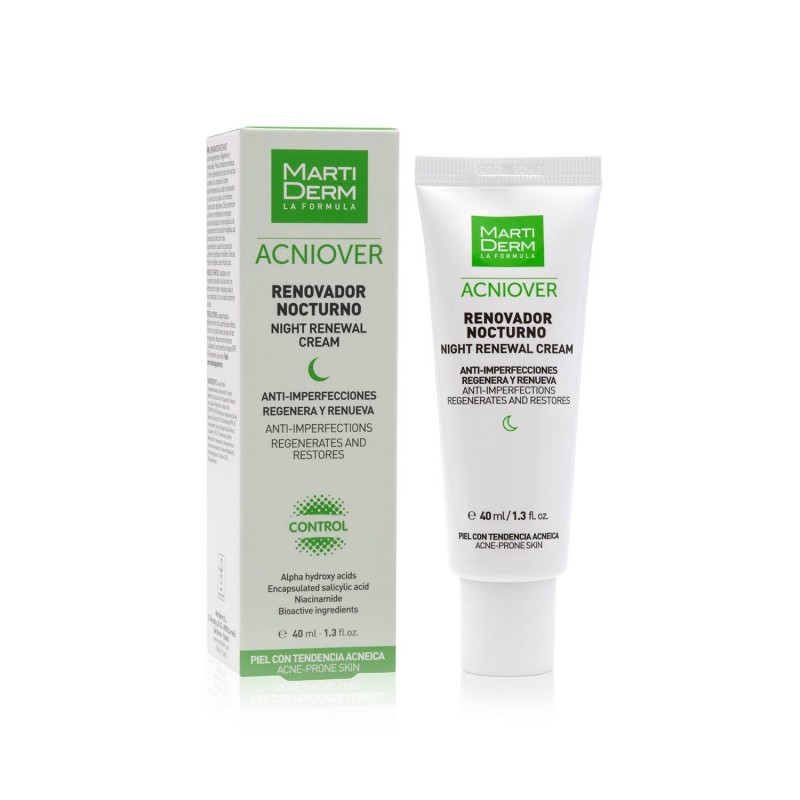 MARTIDERM ACNIOVER RENOVADOR NOCTURNO 40 ML