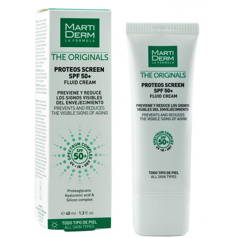 MARTIDERM PROTEOS SCREEN SPF50+ FLUID CREAM 40 ML
