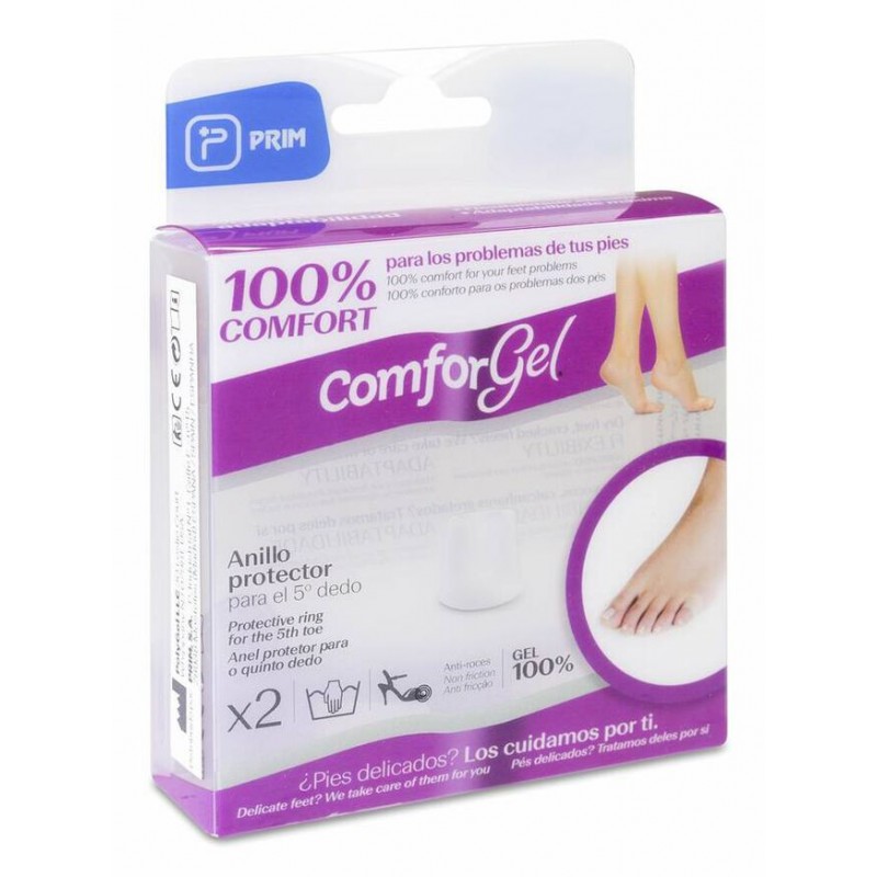 PRIM COMFORGEL ANILLO PROTECTOR 5º DEDO 2 UNIDADES