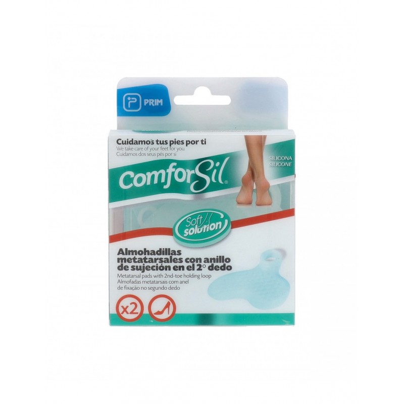PRIM COMFORSIL ALMOHADILLA METATARSAL SILICONA ANILLO REFORZADO 2 U