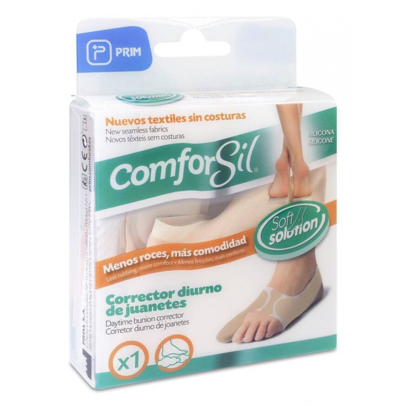 PRIM COMFORSIL CORRECTOR JUANETES DIURNO PIE IZQUIERDO
