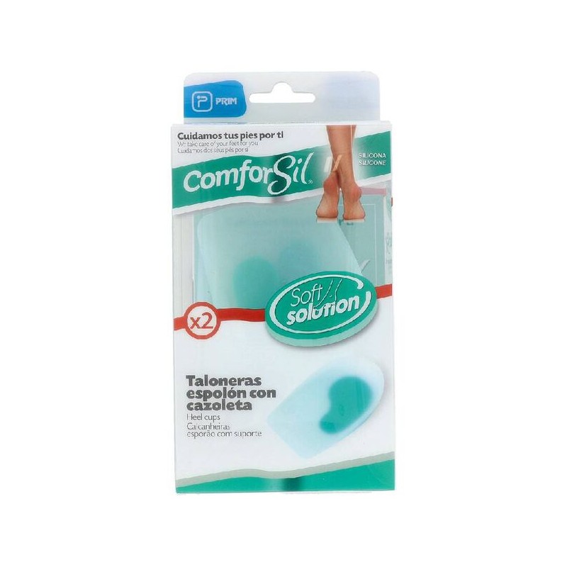 PRIM COMFORSIL TALONERA CON CAZOLETA PARA ESPOLON  SILICONA T- GDE 2 U