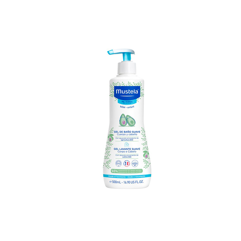 MUSTELA BEBE GEL DE BAÑO SUAVE 500 ML