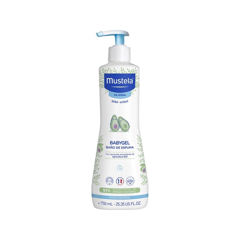 MUSTELA BEBE BABYGEL 750 ML