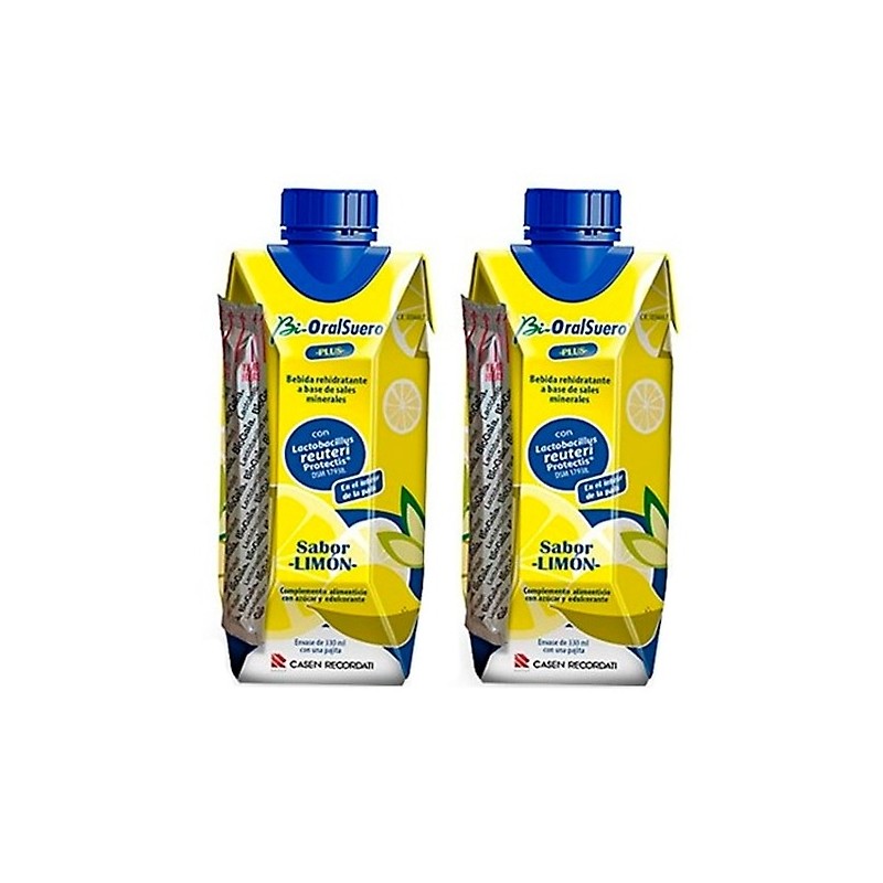 BIORALSUERO PLUS LIMON 2 X 330 ML