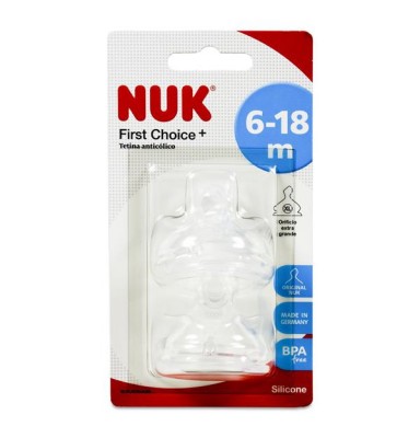 TETINA NUK FC+2XL SILIC...