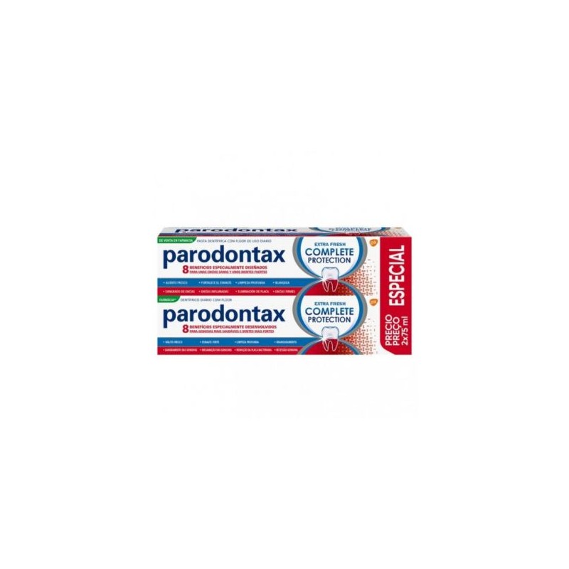 PARODONTAX COMPLETE PROTECTION EXTRA FRESH 2 ENVASES 75 ML