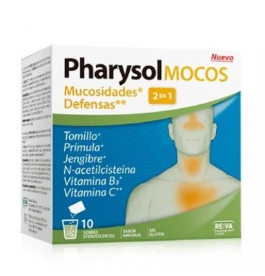 PHARYSOLMOCOS 10 SOBRES...