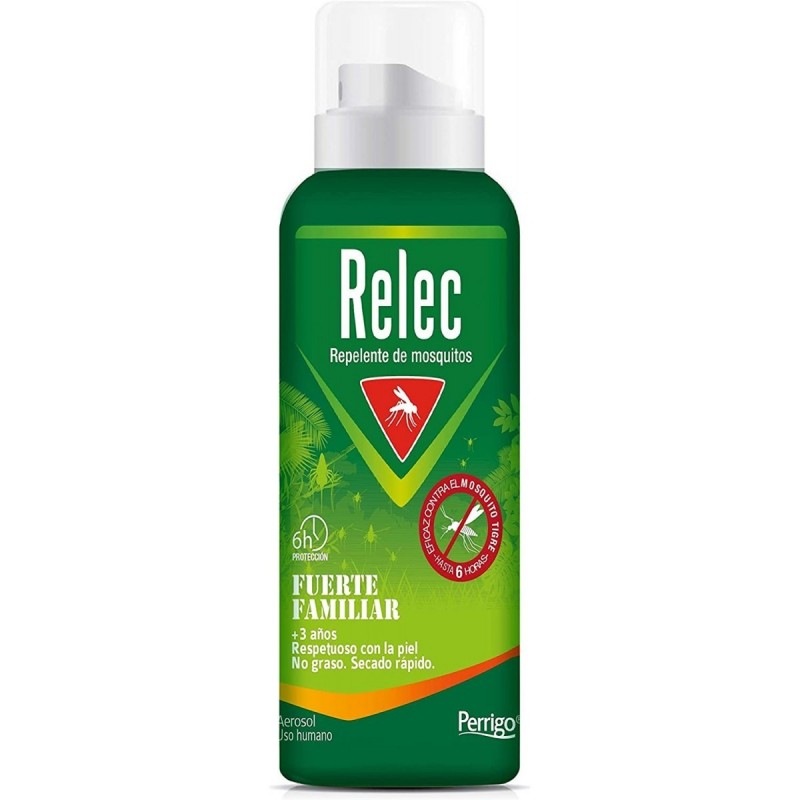 RELEC FUERTE FAMILIAR REPELENTE DE MOSQUITOS DE USO HUMANO 125 ML