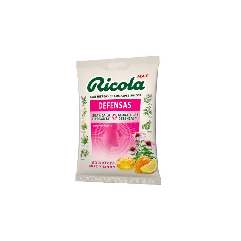 RICOLA MAX EQUINACEA MIEL LIMON 70 GR