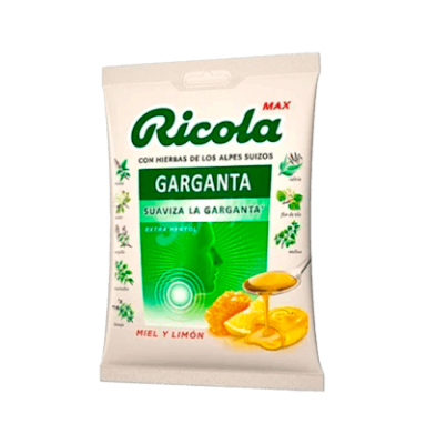 RICOLA MAX MIEL Y LIMON 70 GR