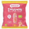 SMILITOS SNACK ECO SMILEAT BOLSA 25 G CON FRESA Y PLATANO
