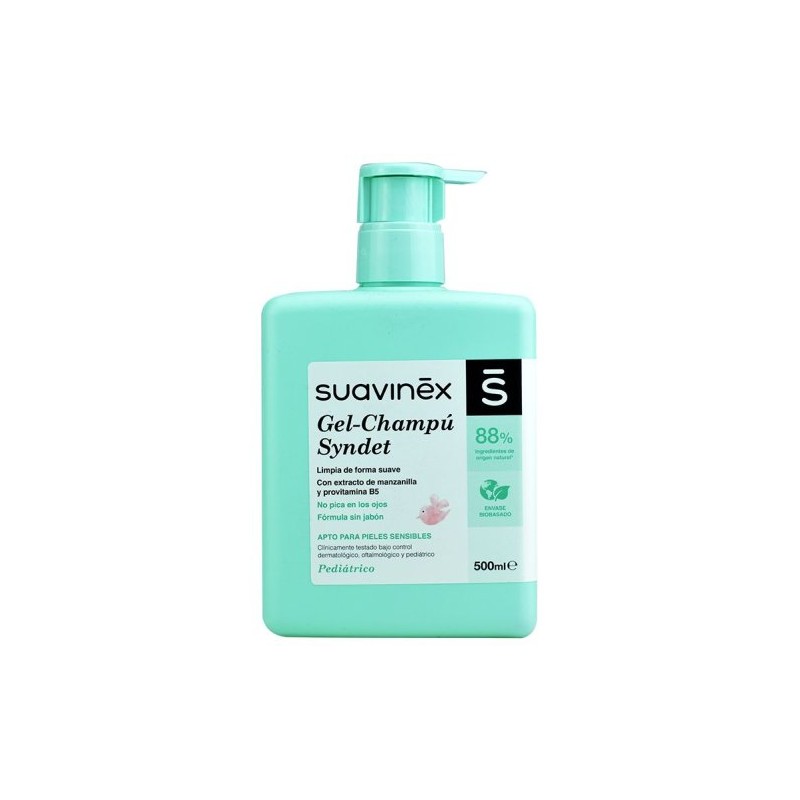 SUAVINEX BABY GEL CHAMPU ESPUMOSO 550 ML + 200 ML