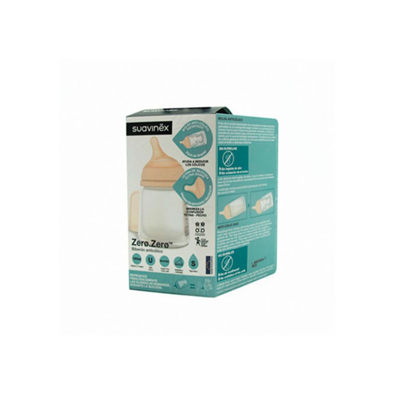 SUAVINEX BIBERON ANTICOL.SIL.T/S 180 ML.