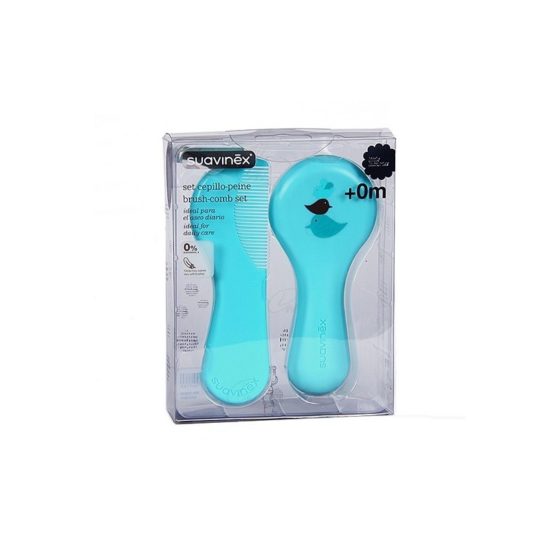 SUAVINEX CEPILLO Y PEINE AZUL