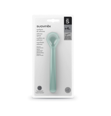 SUAVINEX CUCHARA SILICONA +4M