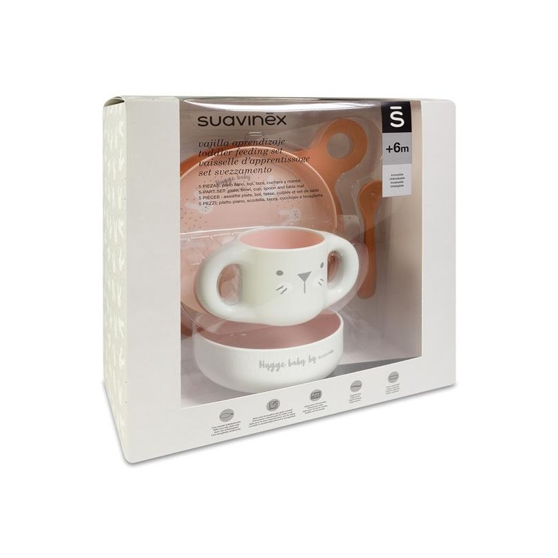 SUAVINEX VAJILLA INFANTIL NIÑA +6M