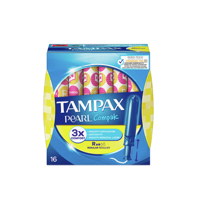 TAMPAX COMPAK PEARL REGULAR...