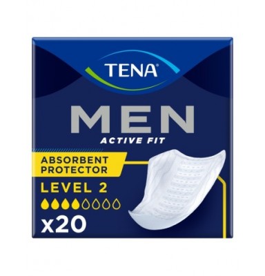 TENA MEN LEVEL 2 MEDIUM 20 UDS