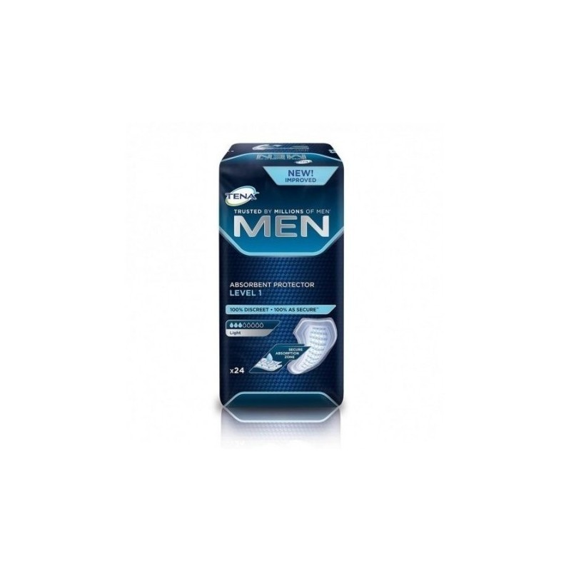 TENA MEN LEVEL 1 LIGTH 24 UDS