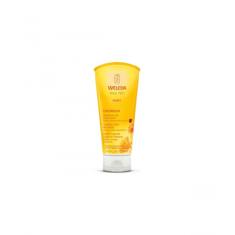 CHAMPU GEL DUCHA CALENDULA WELEDA 200 ML