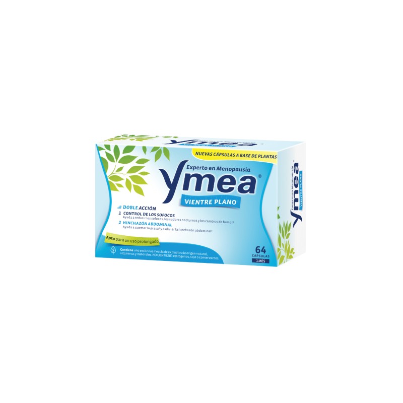 YMEA VIENTRE PLANO 64 CAPSULAS