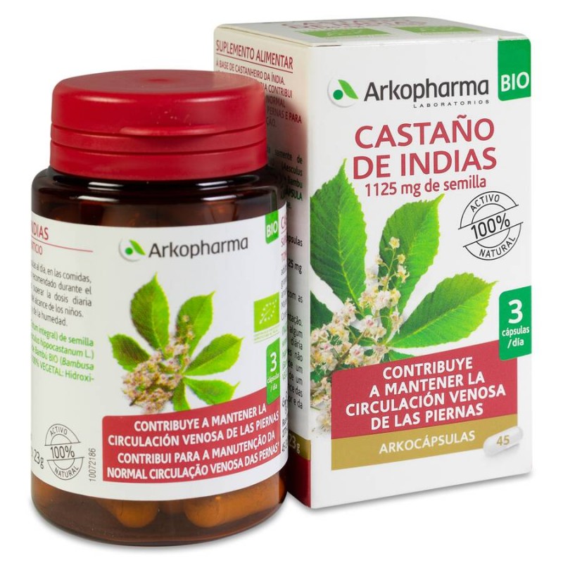 ARKOCAPS CASTAÑO DE INDIAS BIO 45 CAPSULAS