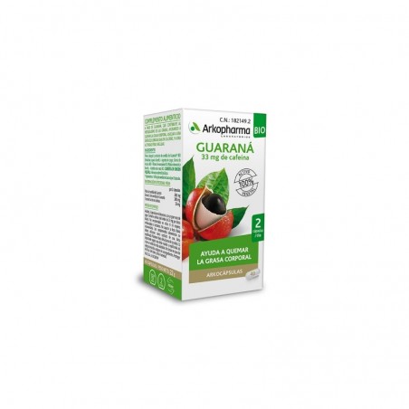  ARKOCAPSULAS GUARANA BIO 40 CAPSULAS 