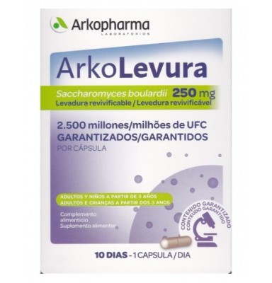 ARKOLEVURA 250 MG 10 CAPS
