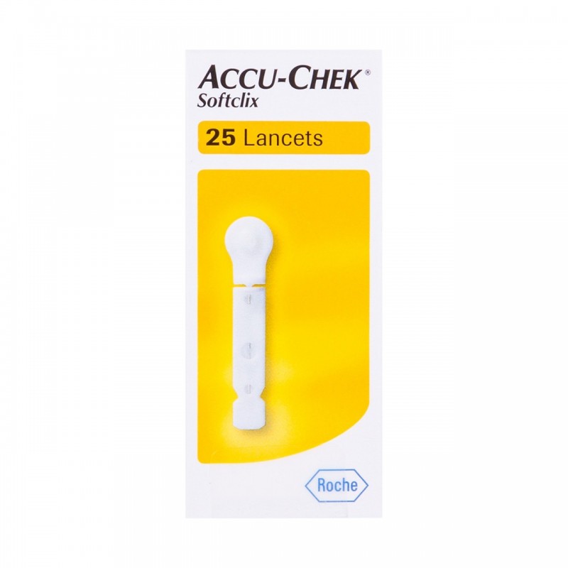 ACCU CHEK SOFTCLIX 25 LANCETAS