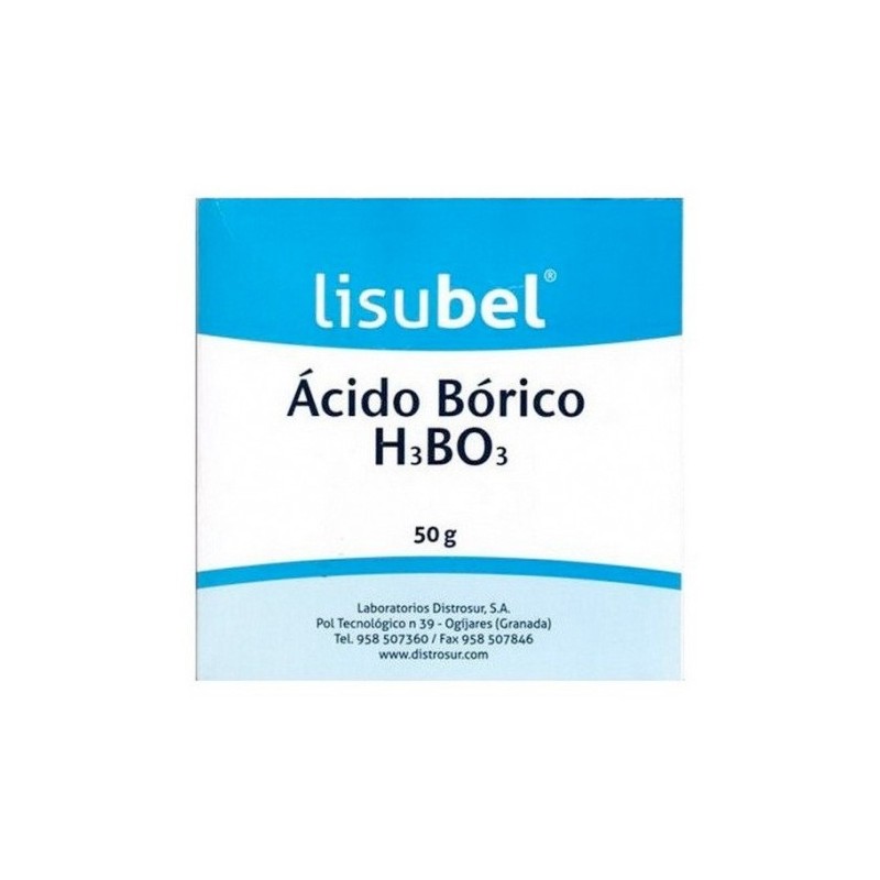 ACIDO BORICO LISUBEL POLVO 50 GR