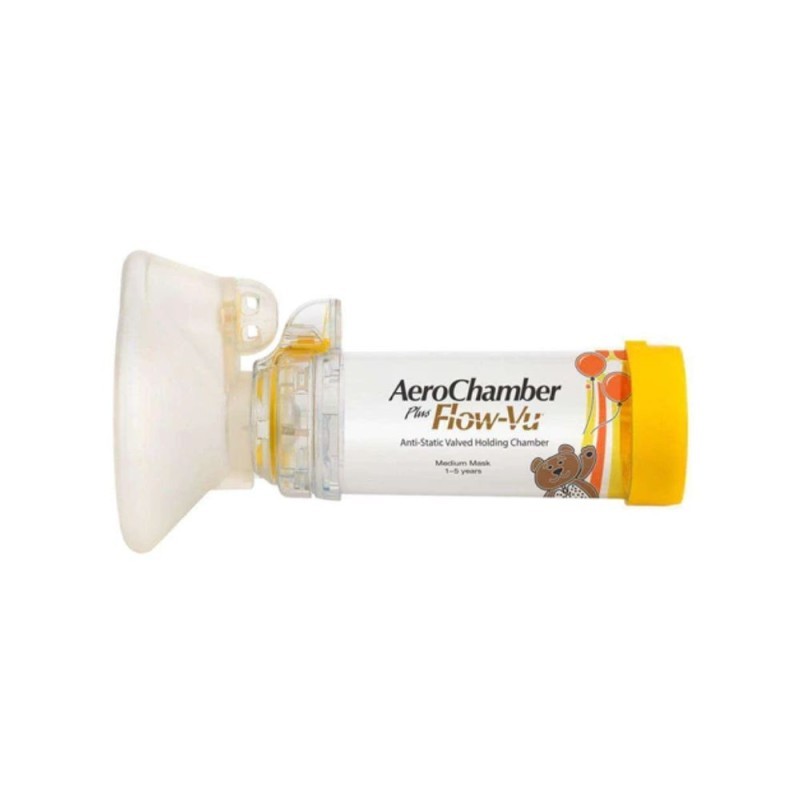 AEROCHAMBER PLUS MASCARILLA INF AMARILLA