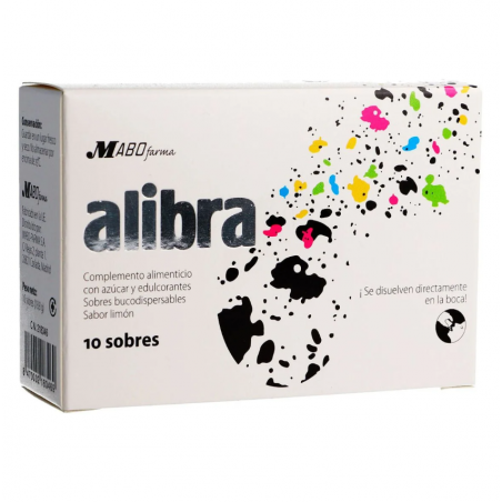  ALIBRA 10 SOBRES SABOR LIMON 