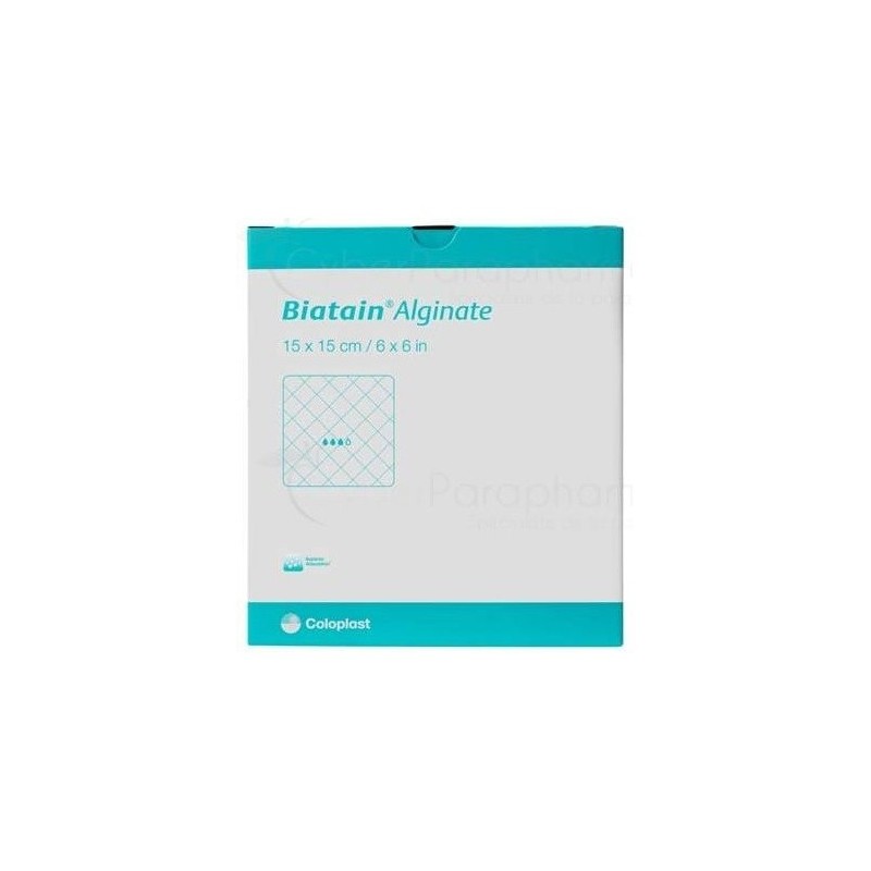 APOSITO ESTERIL BIATAIN ALGINATE 10 UNIDADES 15 X 15 CM