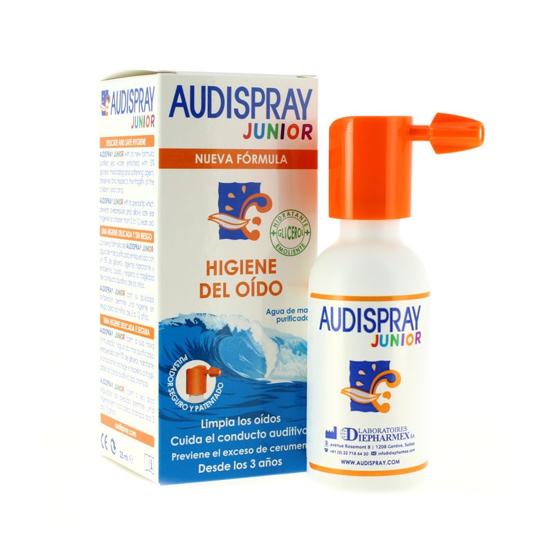 AUDISPRAY JUNIOR LIMPIEZA OIDOS 25 ML