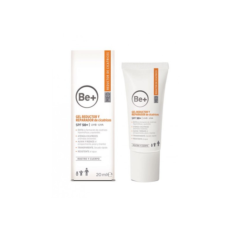 BE+ GEL REDUCTOR Y REPARADOR DE CICATRICES 1 TUBO 20 ML