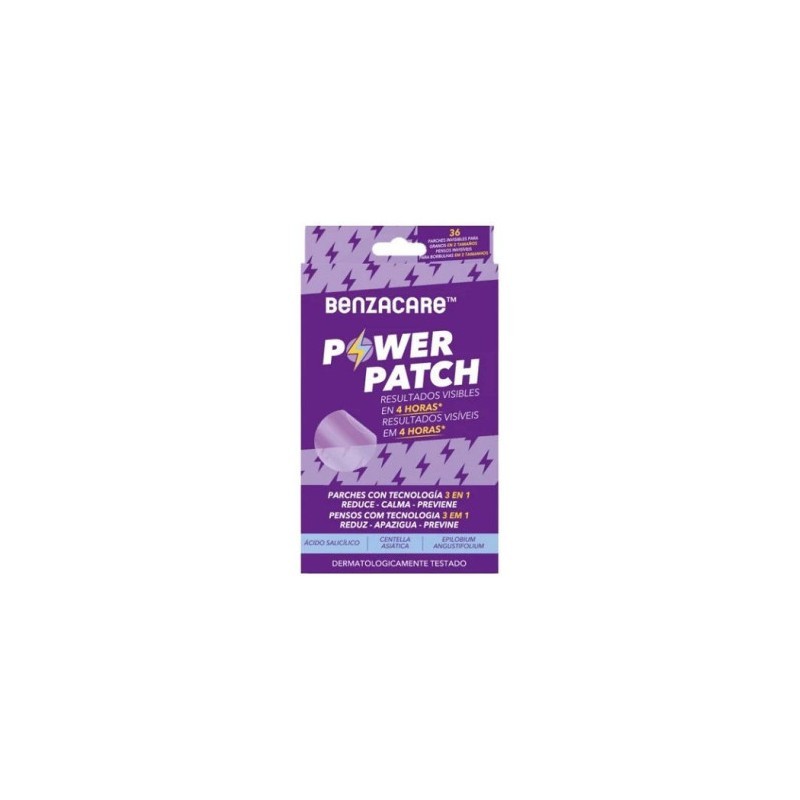 BENZACARE POWER PATCH 36 PARCHES