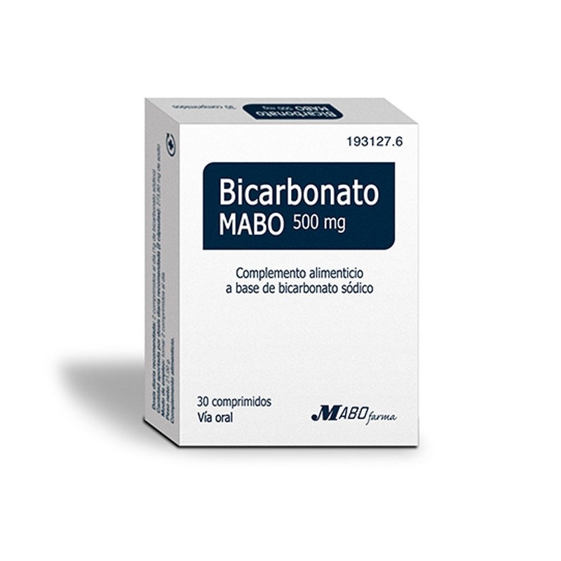 BICARBONATO MABO 500 MG 30 COMPRIMIDOS