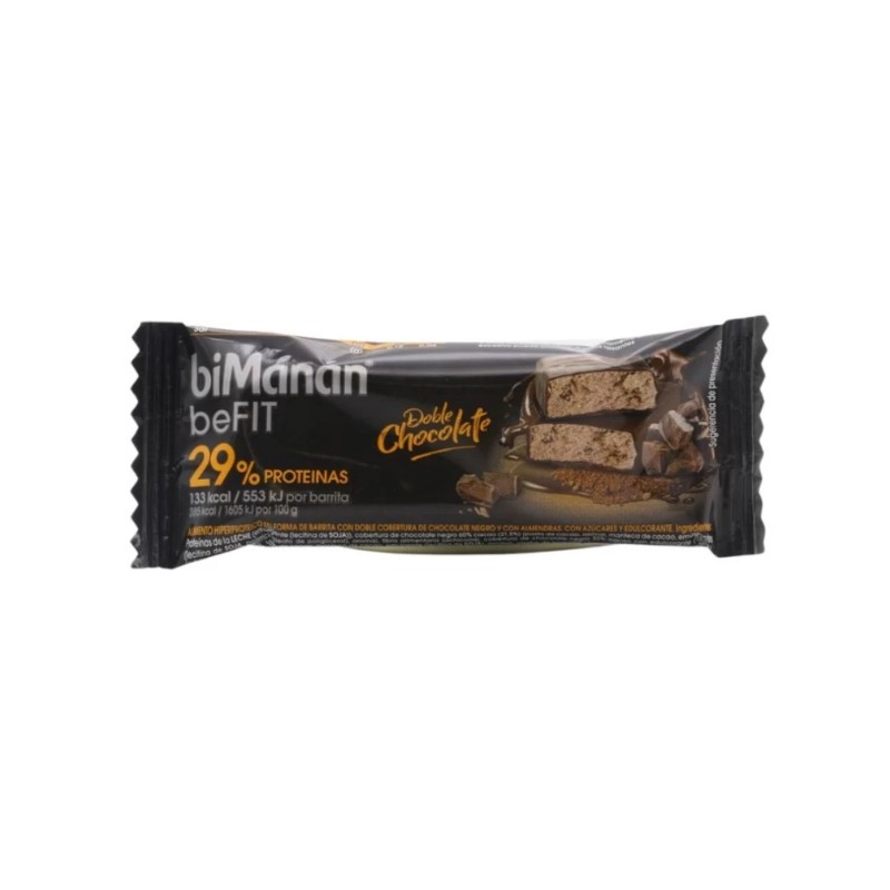 BIMANAN BEFIT 1 UNID.SABOR DOBLE CHOCOLATE BARRITAS