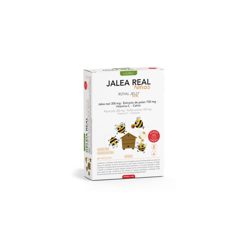 BIPOLE JALEA REAL INFANTIL 20 AMPOLLAS